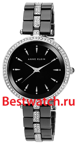 Часы Anne Klein Ceramics 1445BKSV